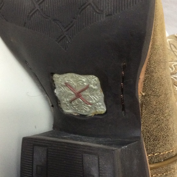 Twisted X Brown Heeled Cowgirl Boots - Picture 2 of 12